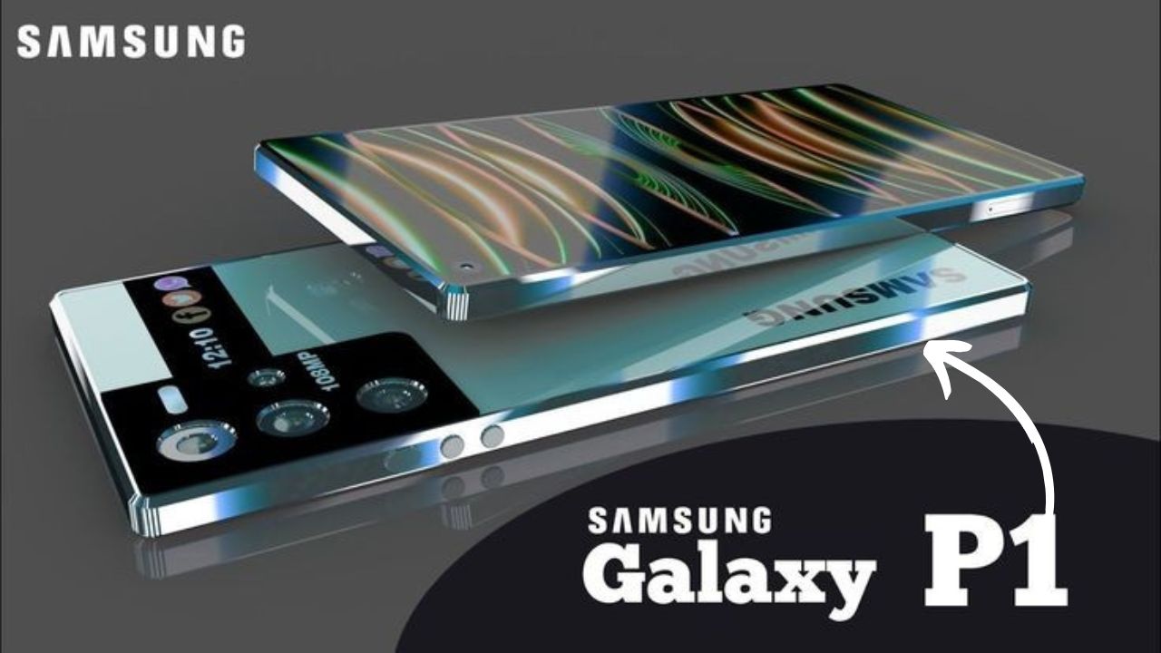 Samsung Galaxy P1 front screen showing vibrant AMOLED panel