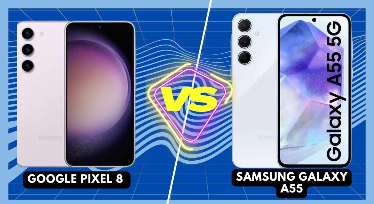 Pixel 8 vs Samsung Galaxy A55